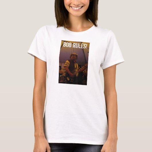 T-SHIRT RÈGLES DE BOB ! (Devant)