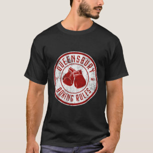T-shirt Règles de boxe Queensbury en état de détresse