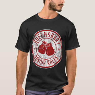 T-shirt Règles de boxe Queensbury en état de détresse B