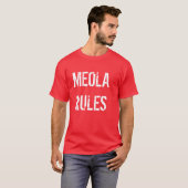 T-shirt Règles de Meola (Devant entier)
