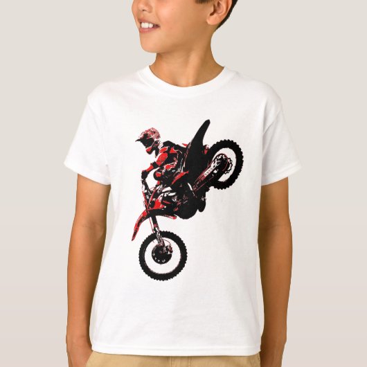 T-shirt Règles de motocross MX ! (Devant)