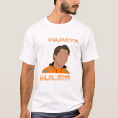 T-shirt Règles de Papaya (Devant)