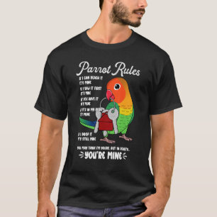 T-shirt Règles de Parrot House C'est à moi I Fischers Love