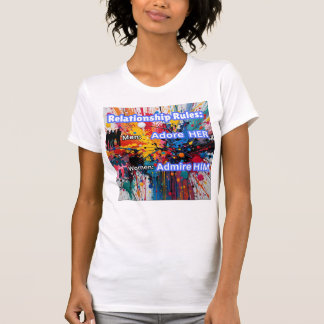 T-shirt Règles de relation