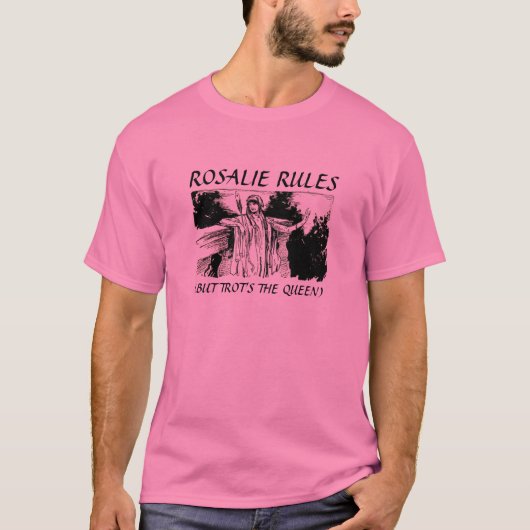 T-shirt Règles de Rosalie (Devant)