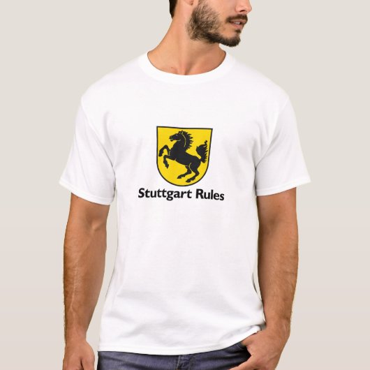 T-shirt Règles de Stuttgart (Devant)
