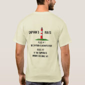 T-shirt Règles du capitaine (Dos)