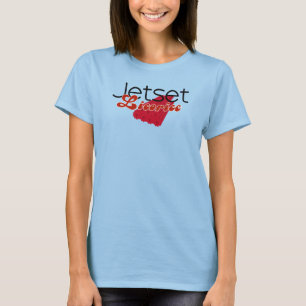 T-shirt Réglisse de Jetset > dessus du cercle des femmes