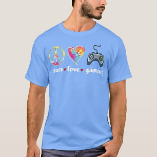T-shirt Régulateur de jeu d'amour de teinture de goujon