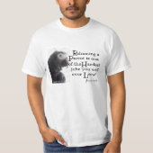 T-shirt Rehoming un perroquet - T (Devant)