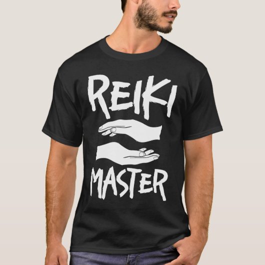 T-shirt Reiki Healer Energy Healing Music Master Stone (Devant)