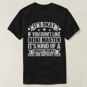 T-shirt Reiki Master amant Son OK Si Vous N'Aimez Pas Reik (Design devant)