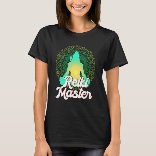 T-shirt Reiki Master Chakra Japonais Healing Energy Spirit (Devant)