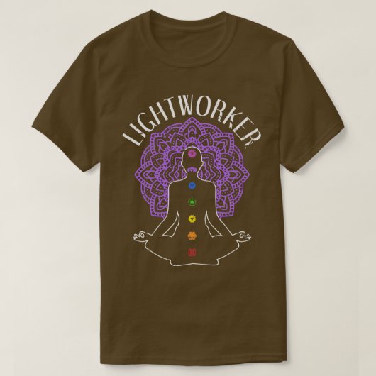 T-shirt Reiki Master Energy Healer Lightworker (Design devant)