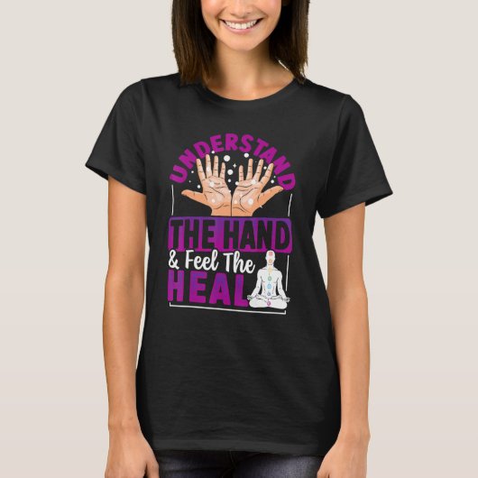 T-shirt Reiki Practitioner for an Energy Healer (Devant)