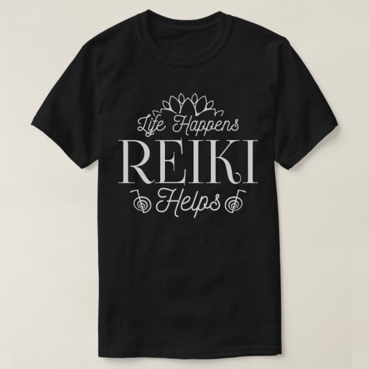 T-shirt Reiki spirituel disant (Design devant)
