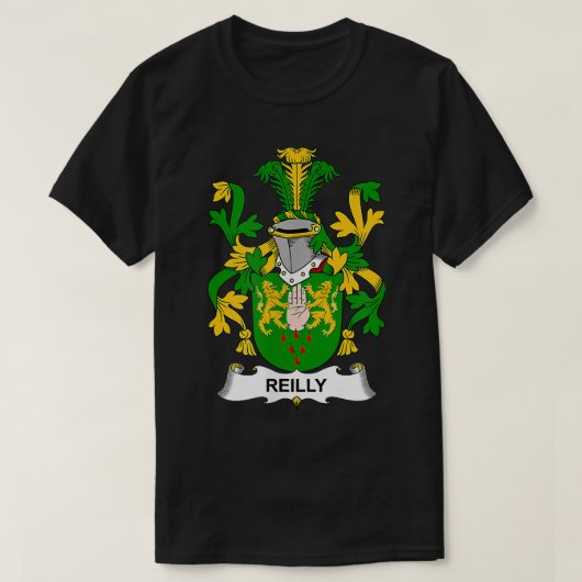 T-shirt Reilly Coat of Arms Family Crest (Design devant)