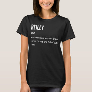 T-shirt Reilly s Noun Une femme exceptionnelle