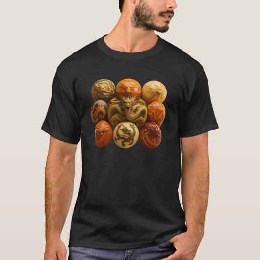 T-shirt Reimagined Dragon Balls from Dragon Ball Z (Devant)