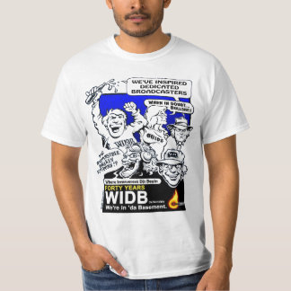 T-shirt Réimpression de chemise d'anniversaire de WIDB