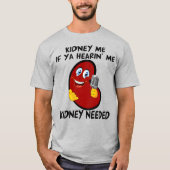 T-shirt Rein Me If Ya Hearin' Me for Light Shirts (Devant)