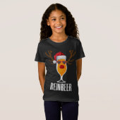 T-Shirt Reinbeer Père Noël Casquette Reindeer Beer Glass N (Devant entier)