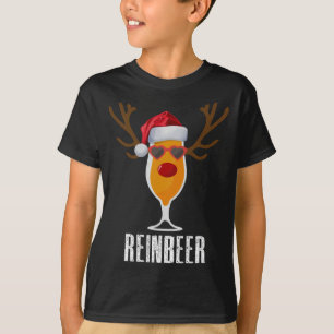T-shirt Reinbeer Père Noël Casquette Reindeer Beer Glass N