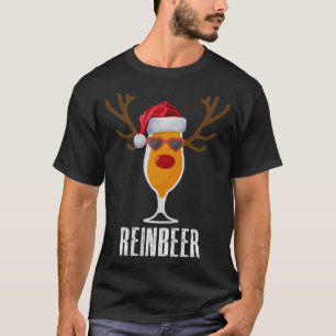 T-shirt Reinbeer Père Noël Casquette Reindeer Beer Glass N