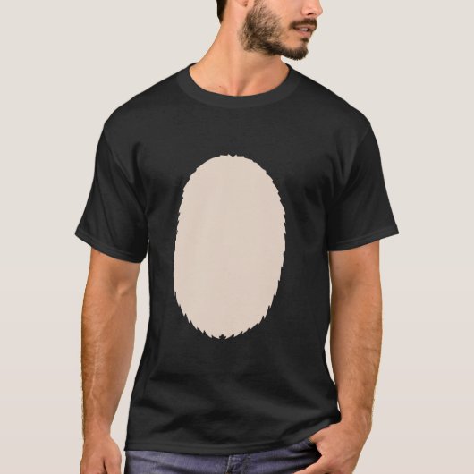 T-shirt Reindeer Belly Lazy Halloween Costume Cool Animal  (Devant)