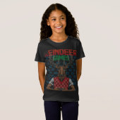 T-Shirt Reindeer Jouer Jeu Vidéo Joueur laid Noël S (Devant entier)
