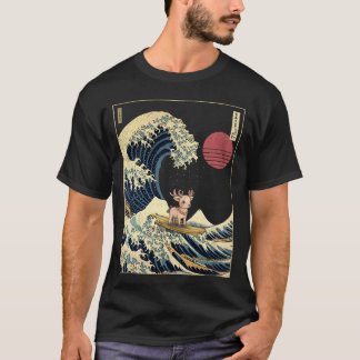 T-shirt Reindeer Kanagawa Japon vague de surf