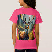 T-Shirt "Reindeer Magic : Style de jeu pour petites étoile (Dos)
