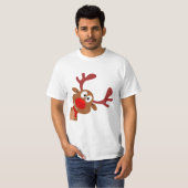 T-shirt Reindeer Peek (Devant entier)