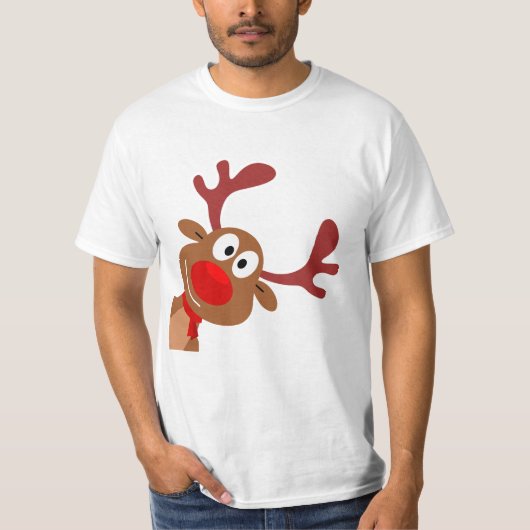 T-shirt Reindeer Peek (Devant)