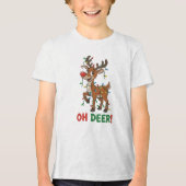 T-Shirt Reindeer With Lights (Voorkant)