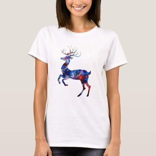 T-shirt Reinder de Noël (Devant)