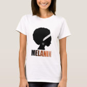 T-shirt Reine africaine Melanin (Devant)