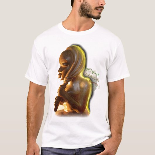 T-shirt Reine africaine originale (Devant)
