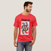 T-SHIRT REINE BUTCH DES COEURS (Devant entier)