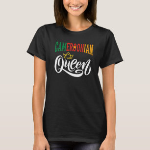 T-shirt Reine camerounaise Cameroun camerounais Fl