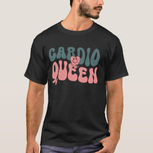 T-shirt Reine Cardio I Femmes Filles Amies Gym Entraînemen