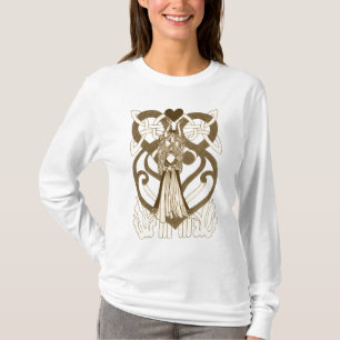 T-shirt Reine celtique des coeurs