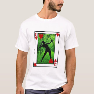 T-shirt reine chic d'archer des coeurs