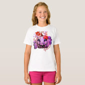 T-shirt reine citrouille (Devant entier)