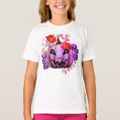 T-shirt reine citrouille (Devant)