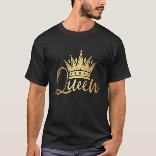 T-shirt Reine Couronne (Devant)