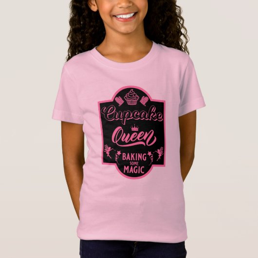 T-Shirt Reine Cupcake (Devant)