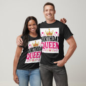 T-shirt Reine d'anniversaire (Unisexe)