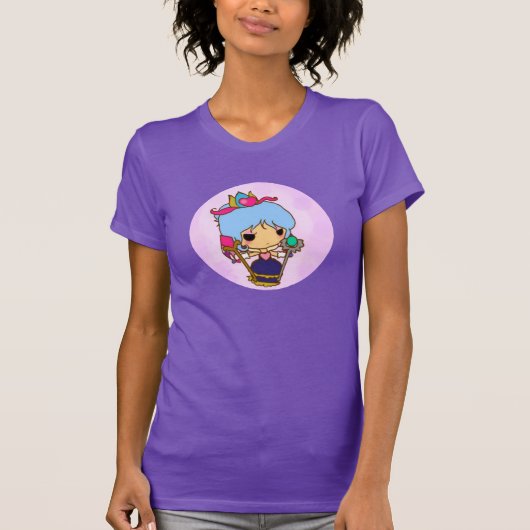 T-shirt Reine de Chibi (Devant)