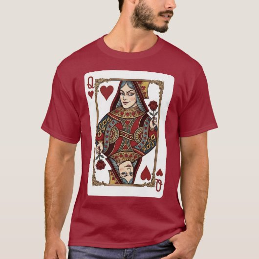 T-shirt Reine de Cœur (Devant)